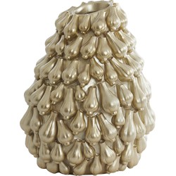 Light&living Vaas deco 42x39x47 cm GARLIC goud