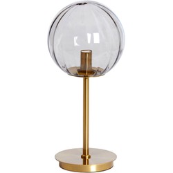 Light and Living tafellamp  - goud - glas - 1871927