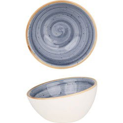 Bonna Serveerschaal - Aura Dusk - Porselein - 8 cm (60cc) - set van 2