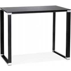 XLINE statafel 140x70x101 cm Zwart