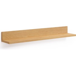 Kave Home - Abilen wandplank in eiken fineer 80 x 15 cm FSC 100%