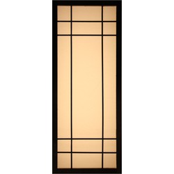 Fine Asianliving Japanse Wandlamp Shoji Zwart Noshiro B12xD20xH50cm