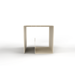Bijzettafel Glide Mini parelwit