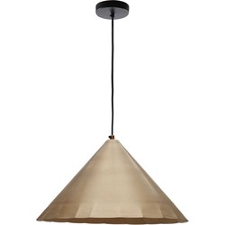 Kave Home - Parlava messing plafondlamp Ø 46 cm