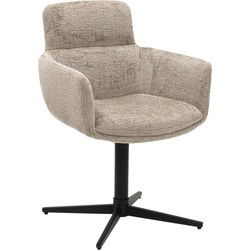 Kick draaistoel Noud - Beige