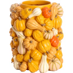 Light & Living - Vaas PUMPKIN - Ø27.5x33cm - Geel