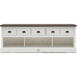 Riviera Maison Newport Flatscreen Dresser, 180x45 cm