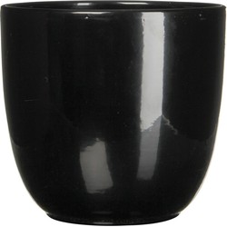 Bloempot Pot rond es/24 tusca 25 x 28 cm zwart Mica