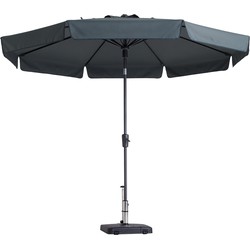 Madison - Parasol Flores Rond -  300cm - Grijs