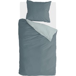 Byrklund Dekbedovertrek Side Way - 140x220 - 100% Katoen - Groen / Jade