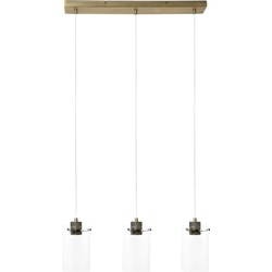 Light & Living - Hanglamp VANCOUVER - 65x12x18.5cm - Brons