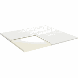 Mörgenn Topmatras Koudschuim - Dikte: 4 cm 140x200