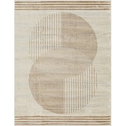 Modern Scandinavisch Tapijt ENSO2 - Beige/Bruin - 160x215 cm