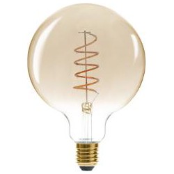 LED-lamp Twist Amber G125 - E27 - 4W/25W