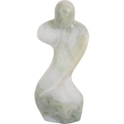 Ornament Female Abstract - Groen - 10x5x23cm