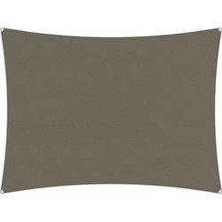 Umbrosa Outdoor Rechthoekige Schaduwdoek - 3x4m - Inclusief 2 palen en 2 muurkits - Taupe
