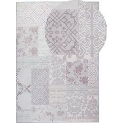 Beliani BALLICA - Laagpolig-Grijs-Polyester