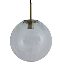 Light & Living - hanglamp - Magdala - transparant - glas - Ø 30cm - E27 - 2957263