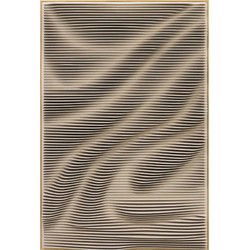 PTMD Wandpaneel Aleishia - 80x9x120 cm - MDF - Creme