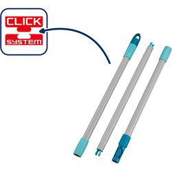 Leifheit 89026 Steel 3-delig Click System voor vloerwisser Profi of Combi Nieuw