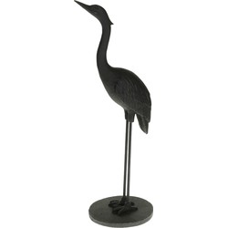 Cozy Ibiza - Zwarte vogel decoratieobject