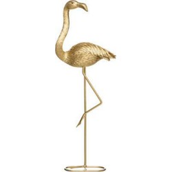 Deco Object XL Flamingo Goud - H53CM