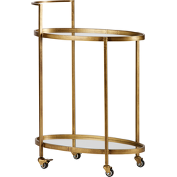 BePureHome Push Trolley - Metaal -  Antique Brass - 86x67x35