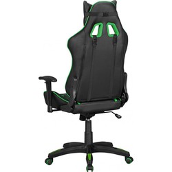 Pippa Design comfortabele game stoel gaming chair - zwart groen