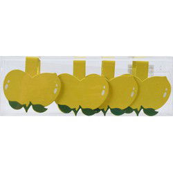 Tafelclips ijzer d7h4 cm 4st
