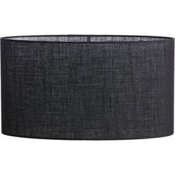 Light & Living - kap - Sendai - zwart - textiel - E27 - 3845919