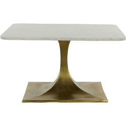 Light & Living - Salontafel RICKERD - Ø70x39cm - Wit