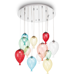 Ideal Lux - Clown - Hanglamp - Metaal - G9 - Multicolor