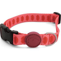 MORSO HALSBAND GERECYCLED LIPSTICK ROZE 37-58X2,5 CM