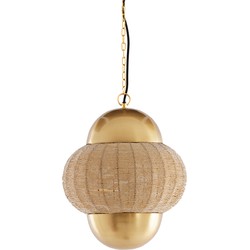Light & Living - Hanglamp Ø33x38 cm CETARA kralen goud+brons