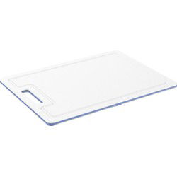 Rotho Caruba Snijplank 34x25x0.9 cm Wit/Horizon Blauw