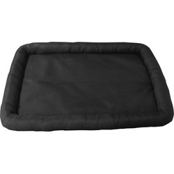 Draadkooibed waterproof zwart 84 x 52 cm