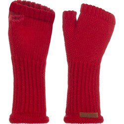 Knit Factory Cleo Handschoenen - Bright Red - One Size