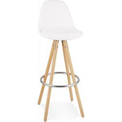 Barkruk FLORENCE 41x41x97 cm Wit