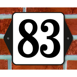 Huisnummer standaard nummer 83
