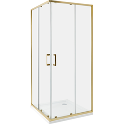 Beliani TELA - Douchecabine-Transparant-Veiligheidsglas