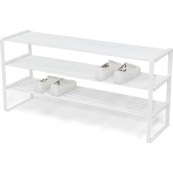 Spinder Design schoenenrek Rex SR 2 - Wit - 100 cm