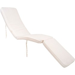 Arrecife Cushion Deck Chair - Cushion for deck chair in white.