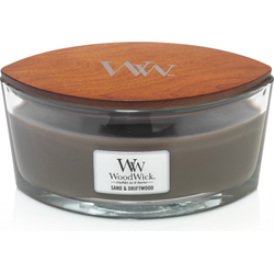 WW Sand & Driftwood Ellipse Candle - WoodWick