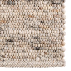 Wollen vloerkleed napoli 05 De Munk Carpets Beige - 200 x 300 cm - (L)