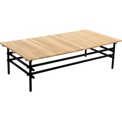 Ki coffee table frame 125x65 cm aluminium black