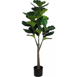 Ficus Lyrata 122 cm kunstplant - Buitengewoon de Boet