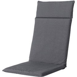 Stoelkussen hoge rug universeel 120 x 50 cm (4 stuks)