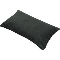 Madison - Sierkussen 50x30 - Grijs - Dark Grey Recycled Canvas