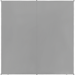 Beliani LUKKA - Schaduwdoek-Grijs-Polyester