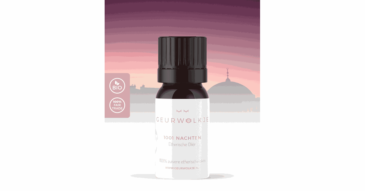 1001 Nachten 100% Etherische Olie 5 ML Geurwolkje® Blend. Aromatherapie, Essential Oil, Geurolie, Aroma Olie Diffuser